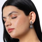 Pure Silver Earrings - Oxidised Peacock Engraved Jhumka-1536x1536.jpg